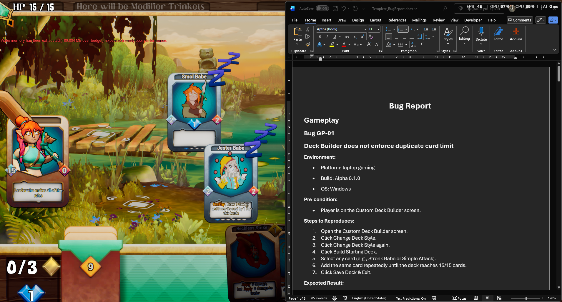 Battle Babe test screenshot 2