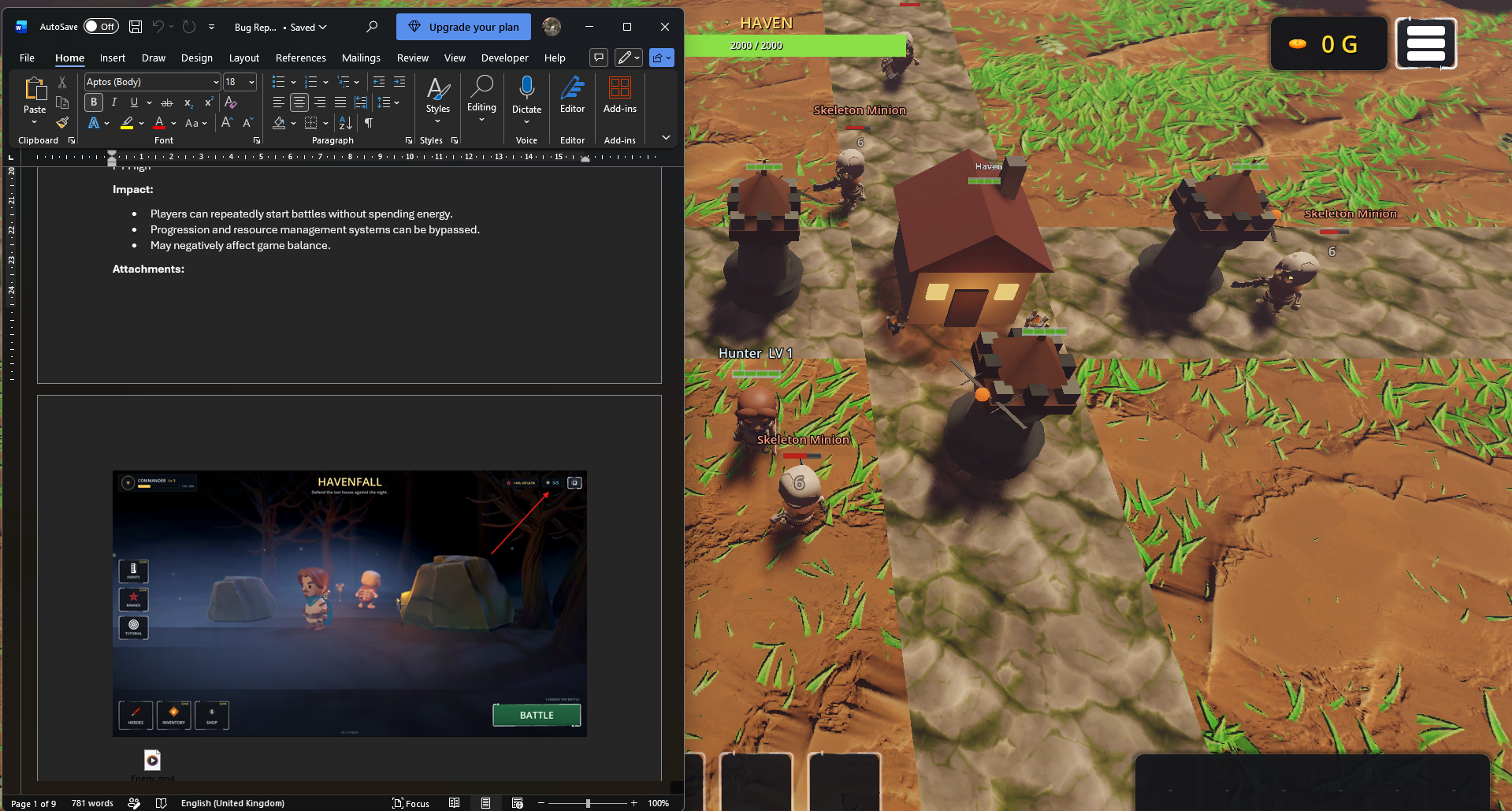 Havenfall test screenshot 2